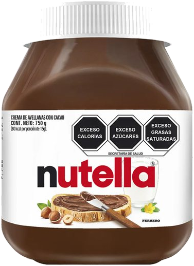 Nutella Avellanas 750 g